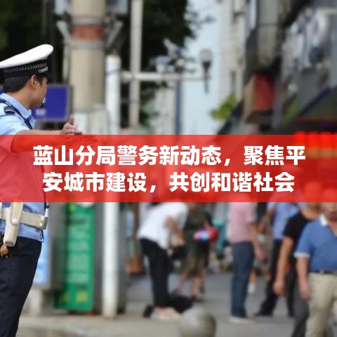 蓝山分局警务新动态，聚焦平安城市建设，共创和谐社会