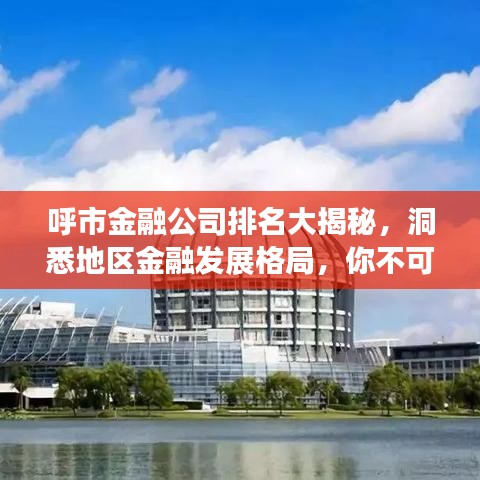 呼市金融公司排名大揭秘，洞悉地区金融发展格局，你不可不知！