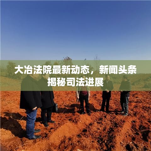 大冶法院最新动态，新闻头条揭秘司法进展
