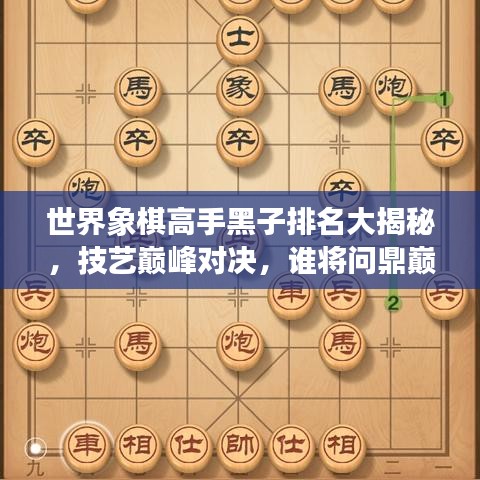 世界象棋高手黑子排名大揭秘，技艺巅峰对决，谁将问鼎巅峰？