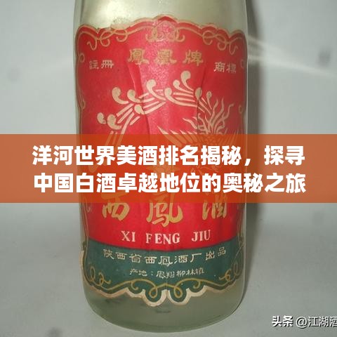 洋河世界美酒排名揭秘，探寻中国白酒卓越地位的奥秘之旅