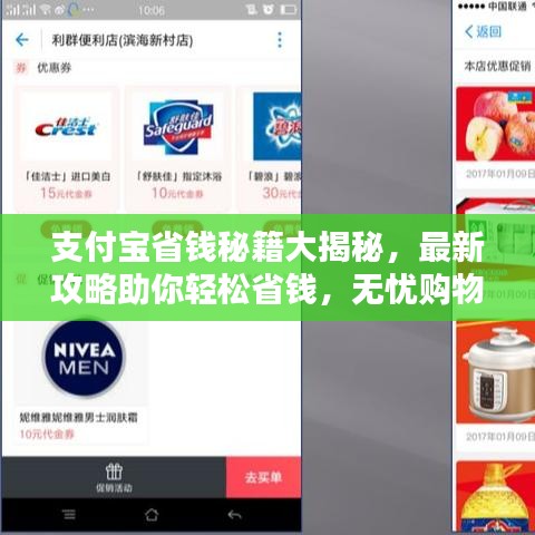 支付宝省钱秘籍大揭秘，最新攻略助你轻松省钱，无忧购物体验！