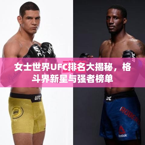 女士世界UFC排名大揭秘，格斗界新星与强者榜单