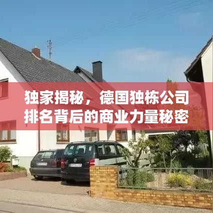 独家揭秘，德国独栋公司排名背后的商业力量秘密