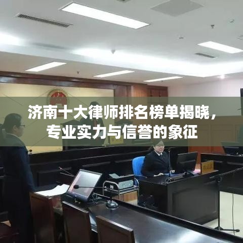 济南十大律师排名榜单揭晓，专业实力与信誉的象征