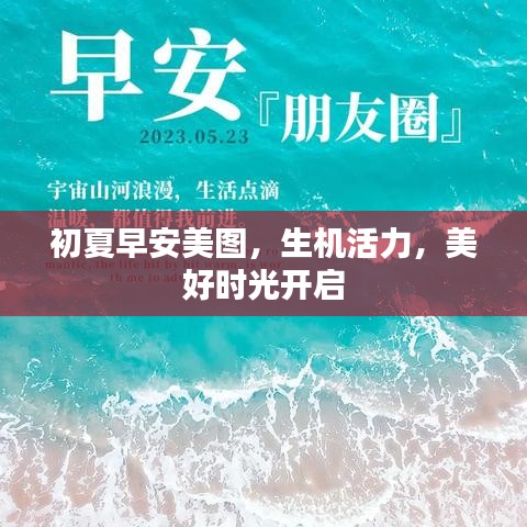 初夏早安美图，生机活力，美好时光开启