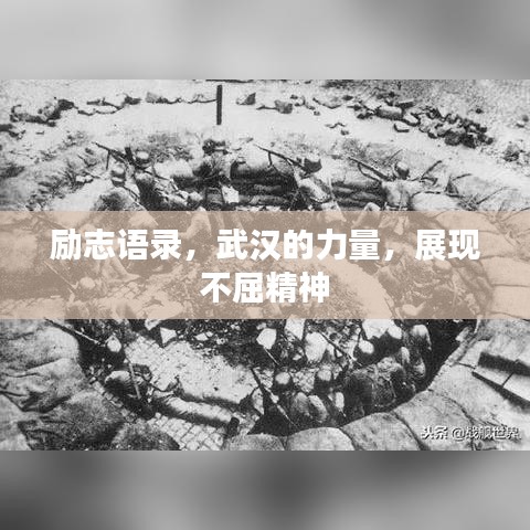 励志语录，武汉的力量，展现不屈精神