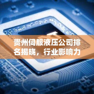 贵州伺服液压公司排名揭晓，行业影响力不容小觑