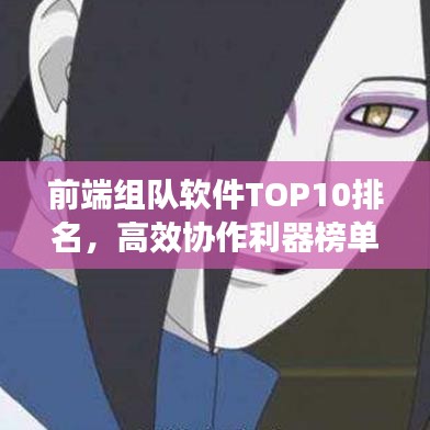 前端组队软件TOP10排名，高效协作利器榜单揭晓！