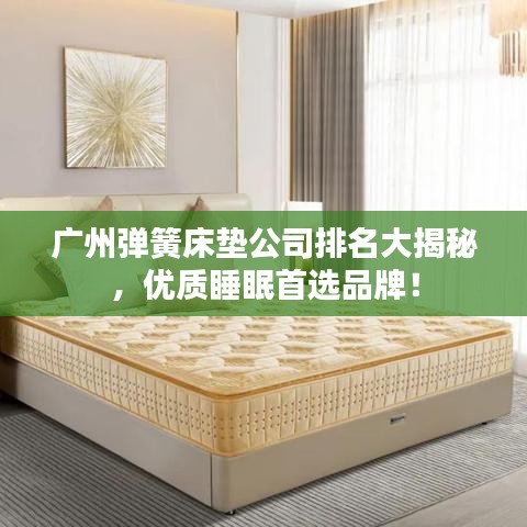 广州弹簧床垫公司排名大揭秘，优质睡眠首选品牌！
