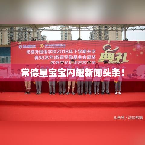 常德星宝宝闪耀新闻头条！