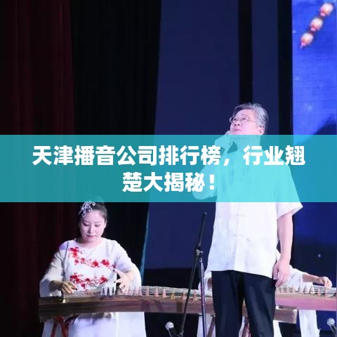 天津播音公司排行榜，行业翘楚大揭秘！