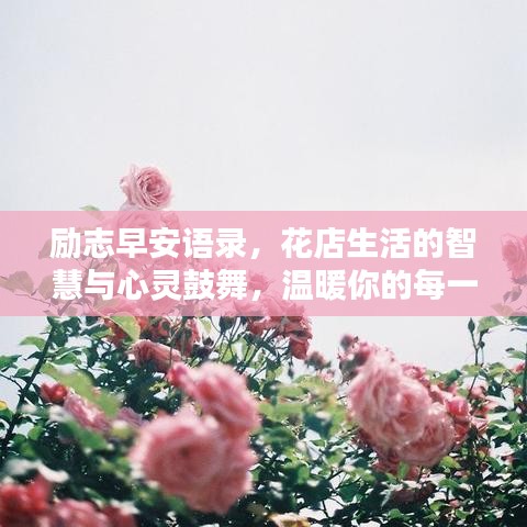 励志早安语录，花店生活的智慧与心灵鼓舞，温暖你的每一天