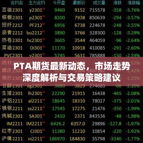 PTA期货最新动态，市场走势深度解析与交易策略建议