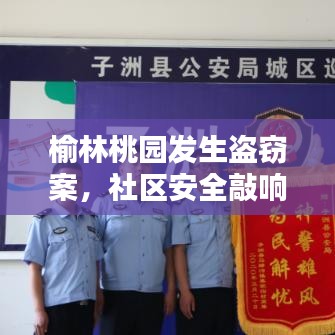 榆林桃园发生盗窃案，社区安全敲响警钟！