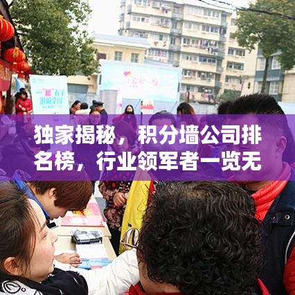 独家揭秘，积分墙公司排名榜，行业领军者一览无遗