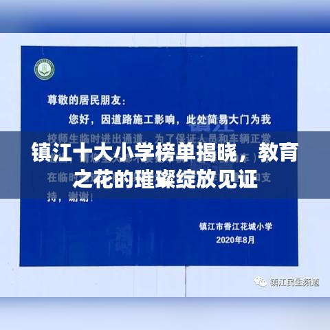 镇江十大小学榜单揭晓，教育之花的璀璨绽放见证