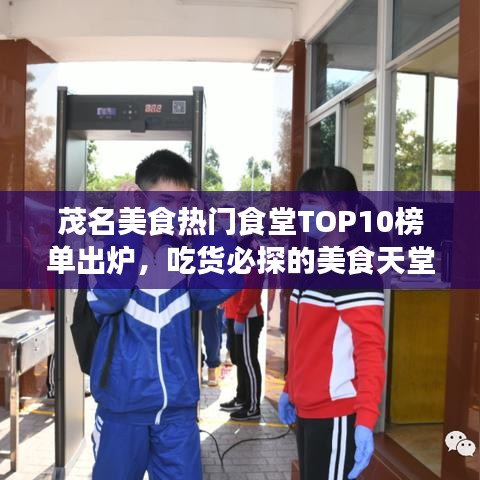 茂名美食热门食堂TOP10榜单出炉，吃货必探的美食天堂！