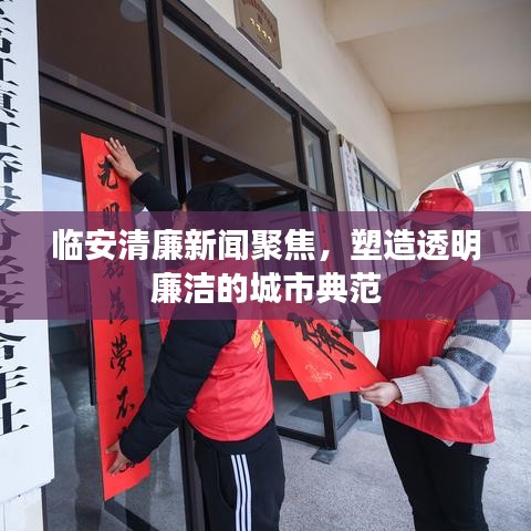 临安清廉新闻聚焦，塑造透明廉洁的城市典范