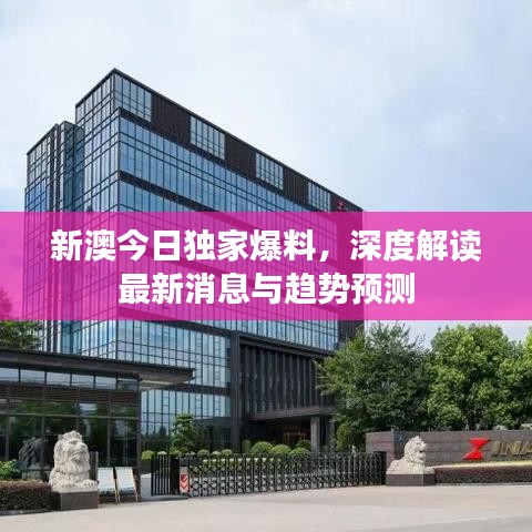 新澳今日独家爆料，深度解读最新消息与趋势预测
