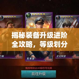 揭秘装备升级进阶全攻略，等级划分表与进阶之路解读