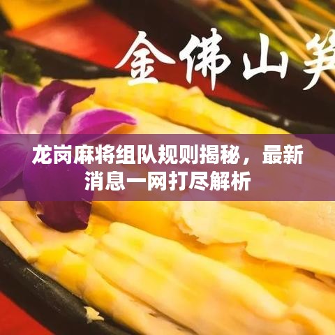 龙岗麻将组队规则揭秘，最新消息一网打尽解析