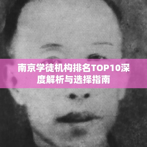 南京学徒机构排名TOP10深度解析与选择指南