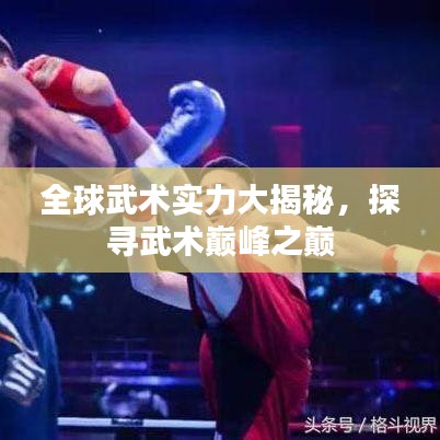 全球武术实力大揭秘，探寻武术巅峰之巅