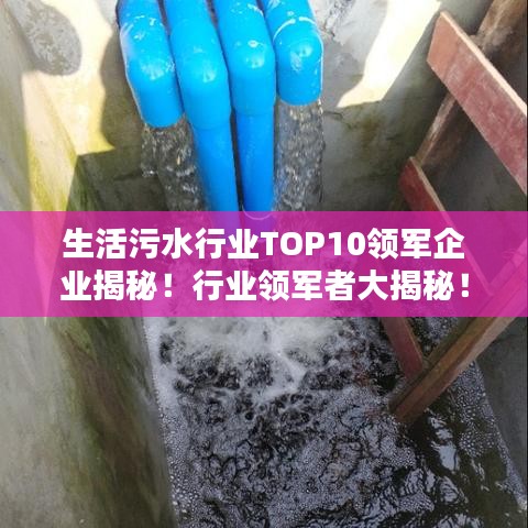 生活污水行业TOP10领军企业揭秘！行业领军者大揭秘！