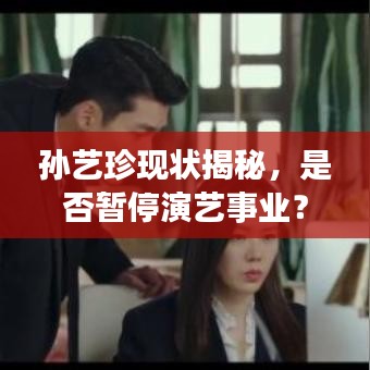孙艺珍现状揭秘，是否暂停演艺事业？最新消息一览