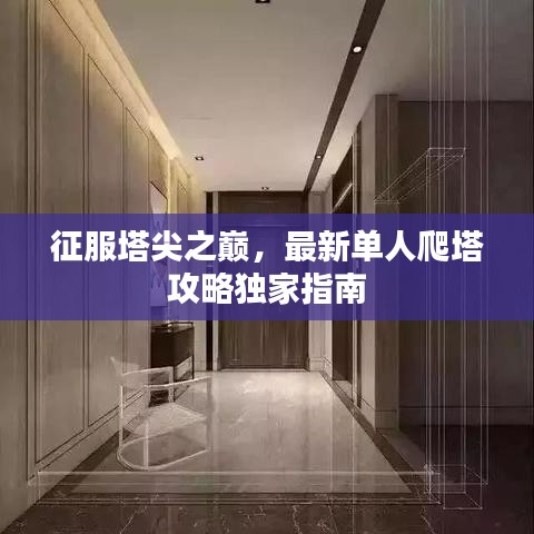 征服塔尖之巅，最新单人爬塔攻略独家指南