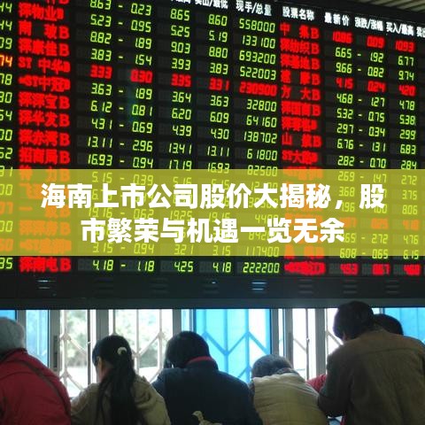 海南上市公司股价大揭秘，股市繁荣与机遇一览无余