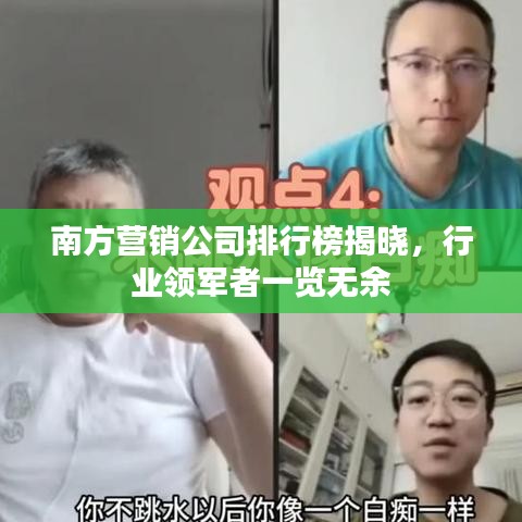 南方营销公司排行榜揭晓，行业领军者一览无余