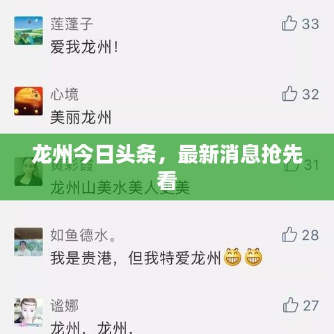 龙州今日头条，最新消息抢先看
