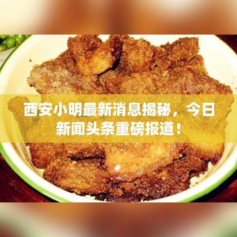 西安小明最新消息揭秘，今日新闻头条重磅报道！