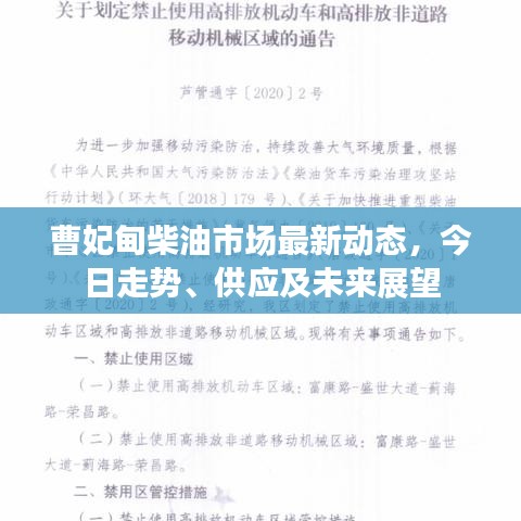 曹妃甸柴油市场最新动态，今日走势、供应及未来展望