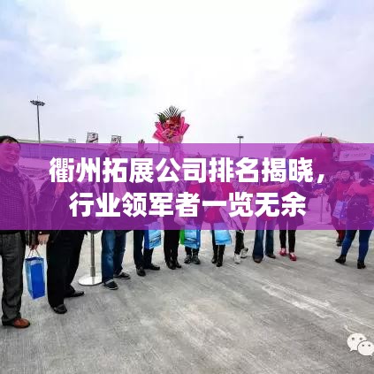 衢州拓展公司排名揭晓，行业领军者一览无余