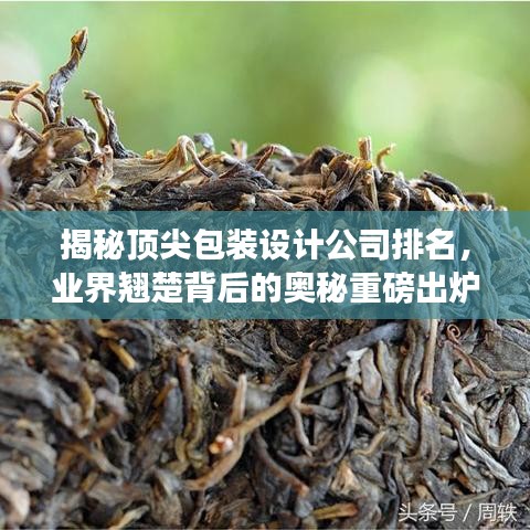 揭秘顶尖包装设计公司排名，业界翘楚背后的奥秘重磅出炉！
