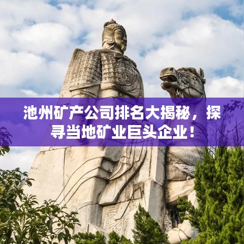 池州矿产公司排名大揭秘，探寻当地矿业巨头企业！