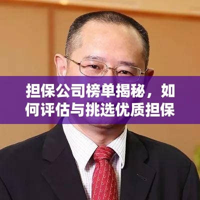 担保公司榜单揭秘，如何评估与挑选优质担保机构？