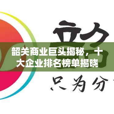 韶关商业巨头揭秘，十大企业排名榜单揭晓！