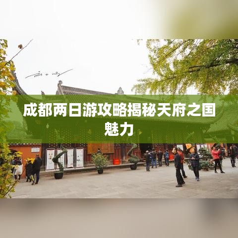 成都两日游攻略揭秘天府之国魅力