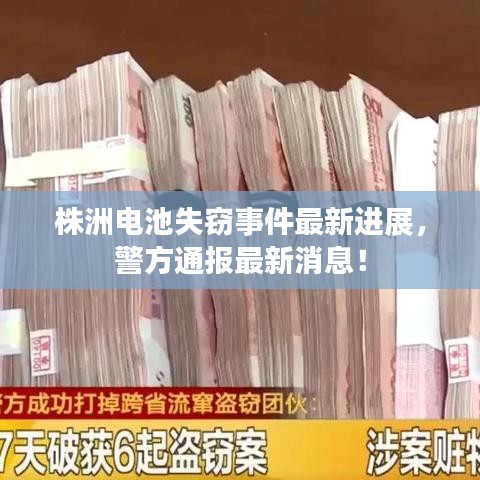 株洲电池失窃事件最新进展，警方通报最新消息！