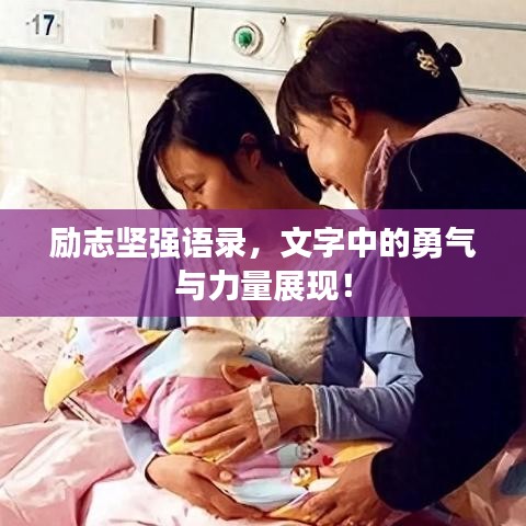 励志坚强语录，文字中的勇气与力量展现！
