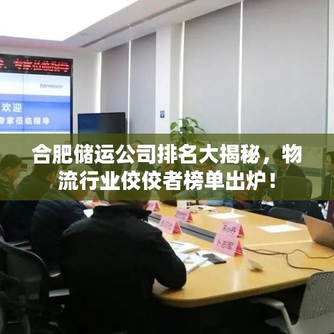 合肥储运公司排名大揭秘，物流行业佼佼者榜单出炉！