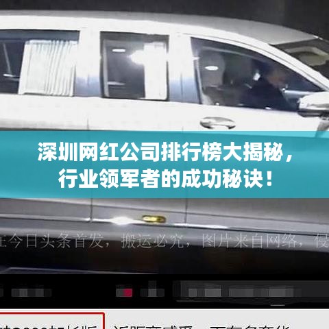 深圳网红公司排行榜大揭秘，行业领军者的成功秘诀！