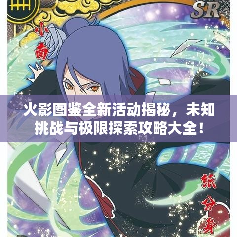 火影图鉴全新活动揭秘，未知挑战与极限探索攻略大全！