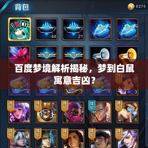 百度梦境解析揭秘，梦到白鼠寓意吉凶？