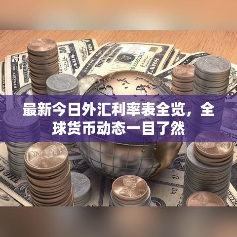 最新今日外汇利率表全览，全球货币动态一目了然