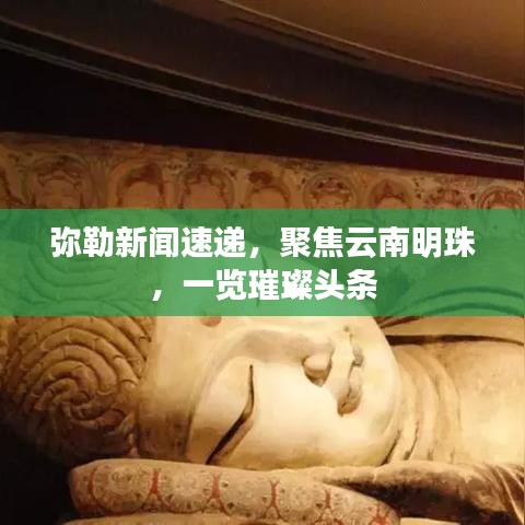弥勒新闻速递，聚焦云南明珠，一览璀璨头条